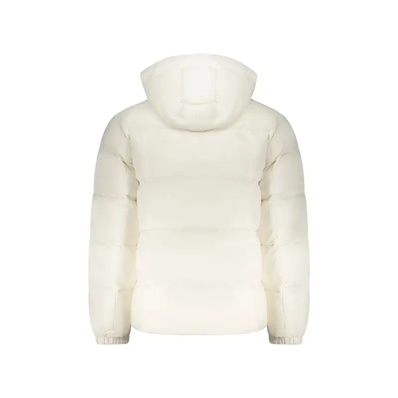 Giubbotto Uomo Bianco con Cappuccio Removibile Logo miniatura 2