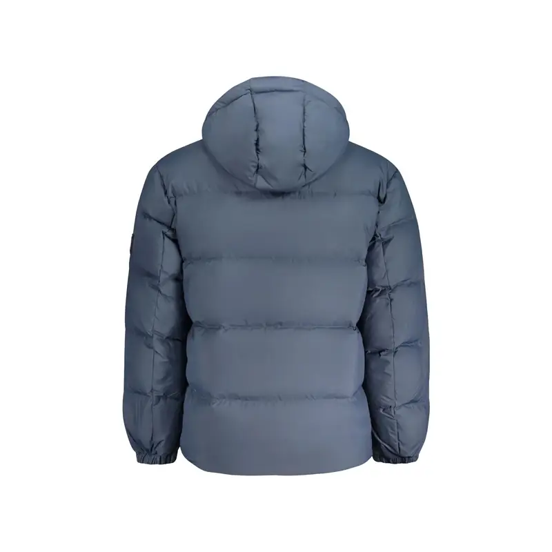 Giubbotto Uomo Blu con Cappuccio Removibile miniatura 2