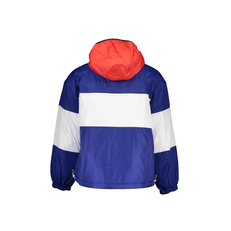 Giubbotto Uomo Blu Reversibile Cappuccio miniatura 3