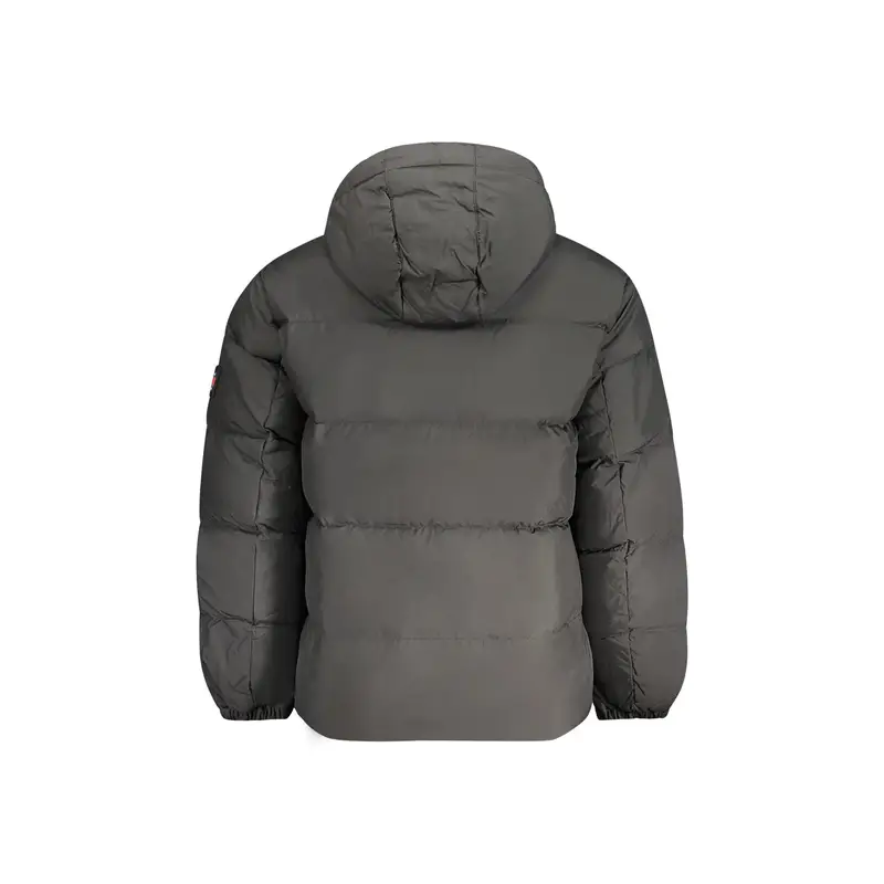 Giubbotto Uomo Nero con Cappuccio Removibile miniatura 2