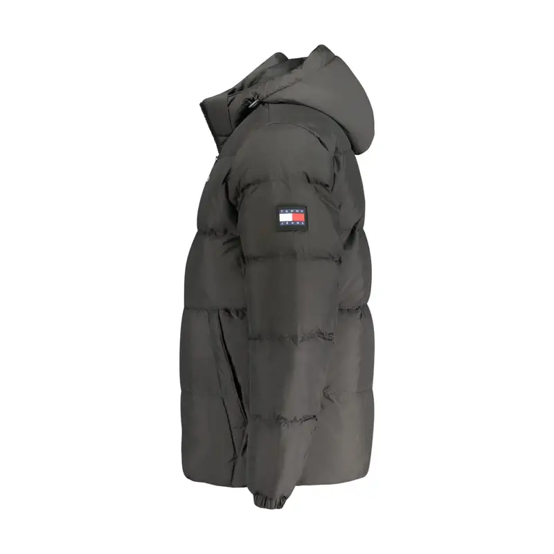 Giubbotto Uomo Nero con Cappuccio Removibile miniatura 3