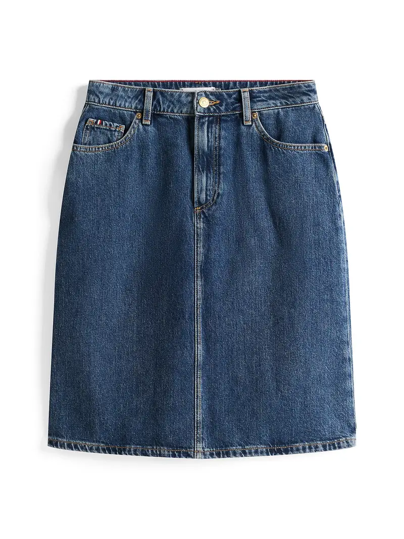 TOMMY HILFIGER Gonna  blu denim