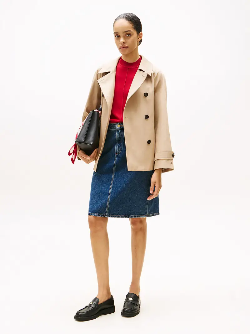 Gonna blu denim miniatura 2