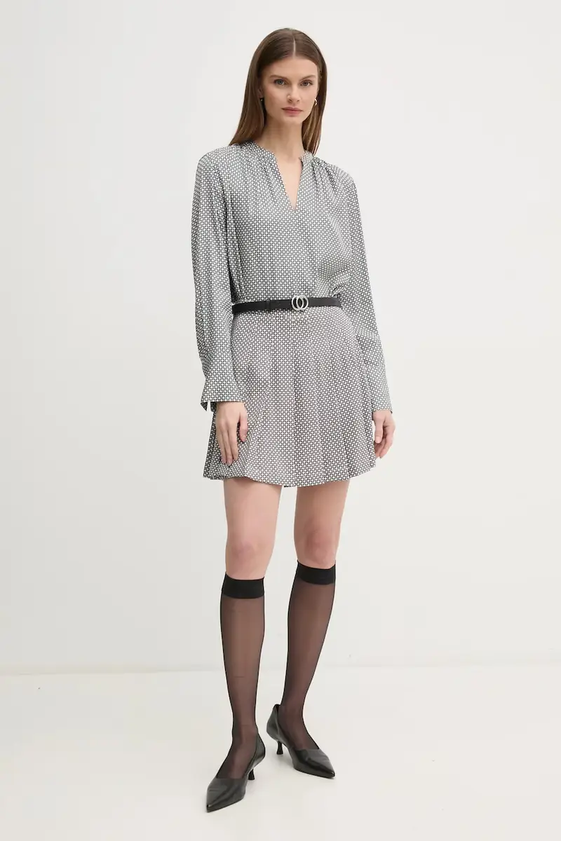 gonna colore grigio WW0WW43880 miniatura 2