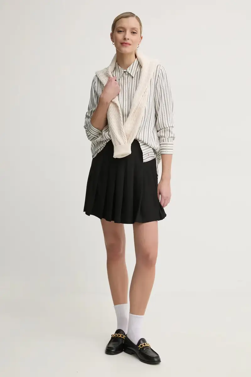 gonna colore nero WW0WW43880 miniatura 2