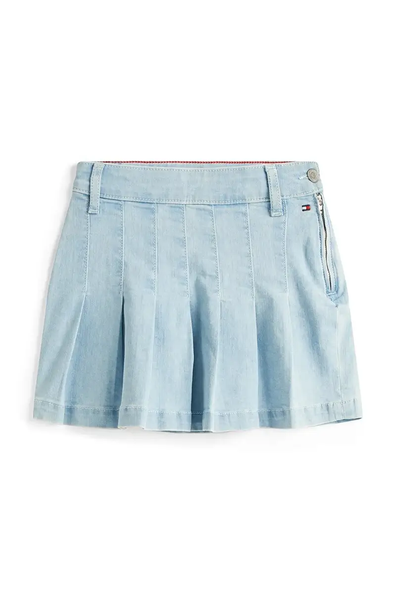 gonna jeans bambino colore blu KG0KG08743 miniatura 2