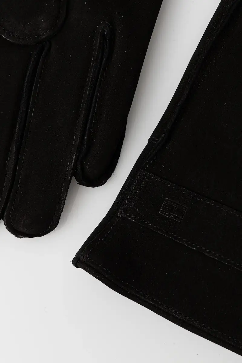 Tommy Hilfiger Guanti Uomo Nero 3648359 miniatura 2