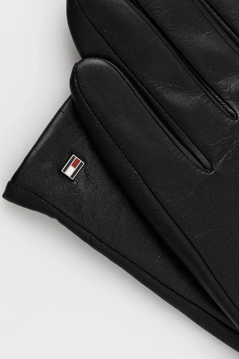 Tommy Hilfiger Guanti Uomo Nero 3648433 miniatura 2