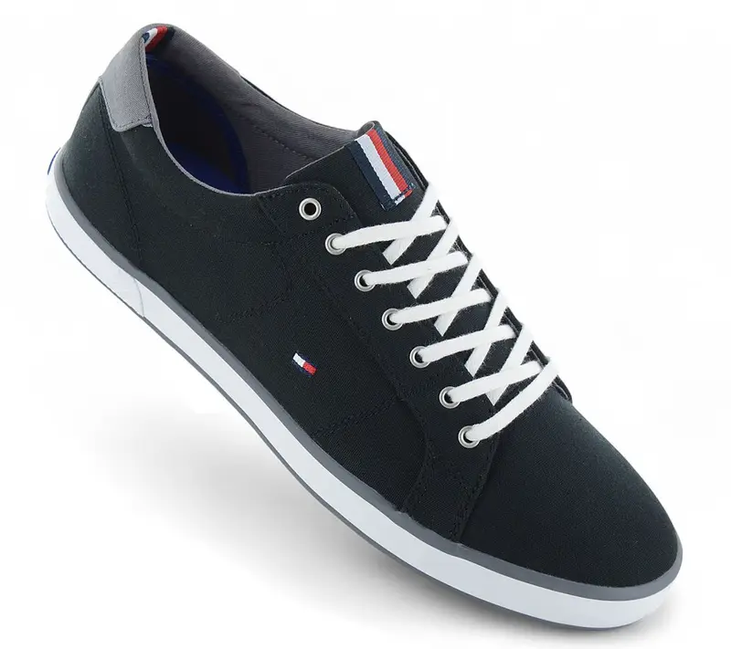 Harlow - Scarpe Sneakers da Uomo Tela Nere FM0FM00596-990 ORIGINALE EU 45 UK 10 5 nero miniatura 2