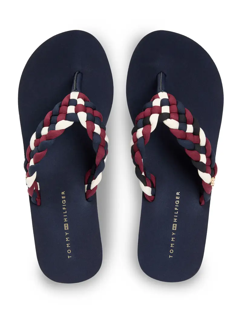 Infradito navy / bordeaux / bianco miniatura 3