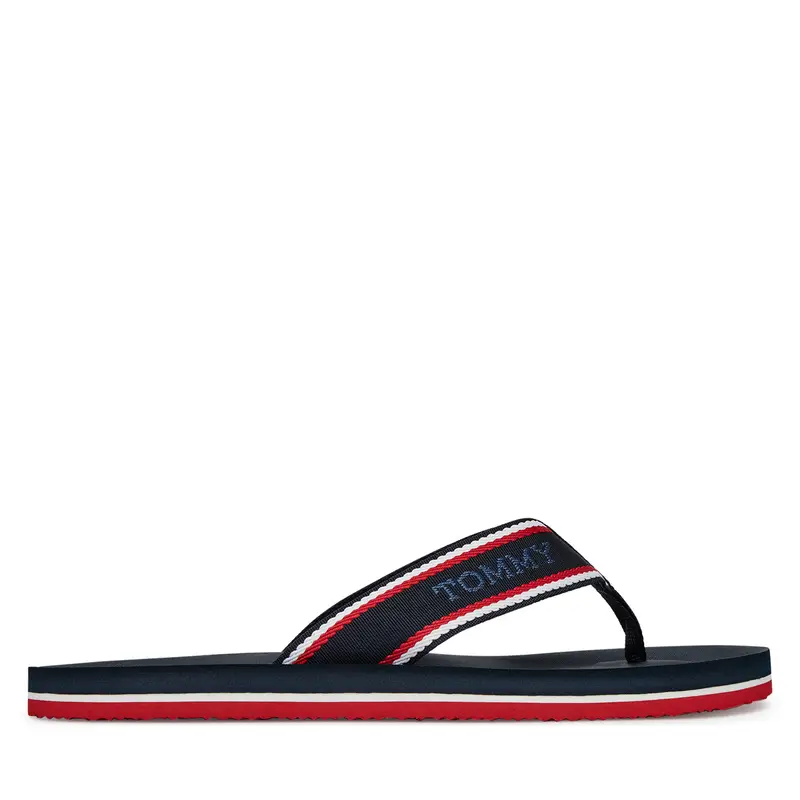 Infradito Tommy Hilfiger Comfort Hilfiger Beach Sandal FM0FM05510 Blu scuro