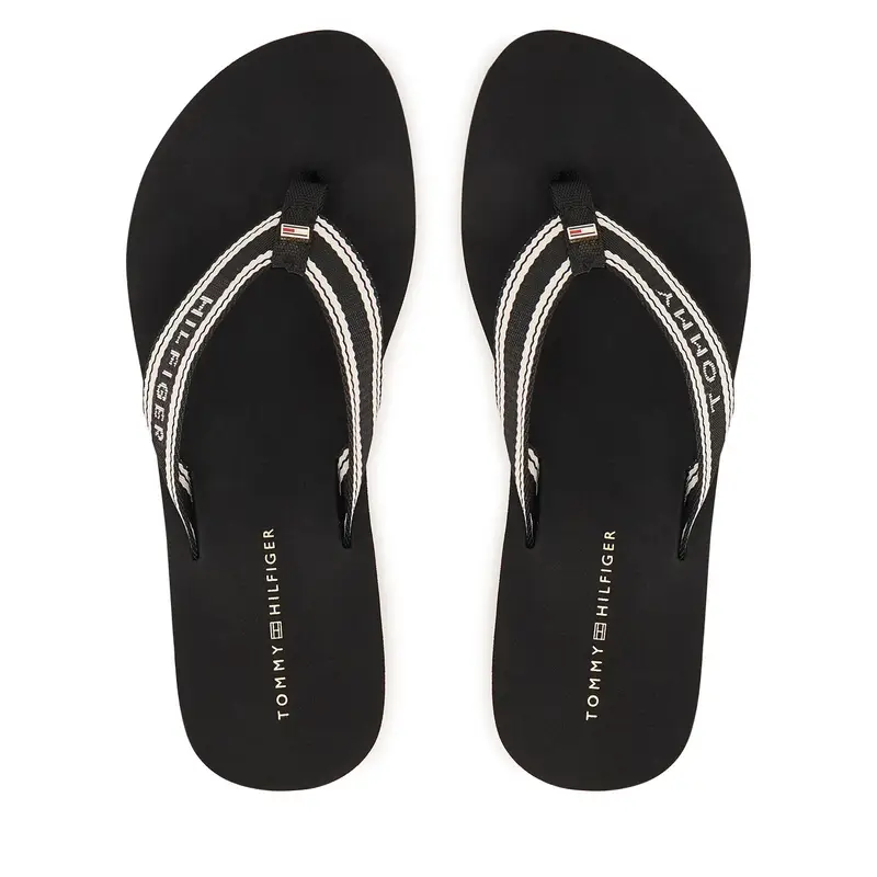 Infradito Tommy Hilfiger Flag FW0FW09195 Nero