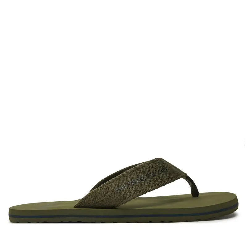 Infradito Tommy Hilfiger Hilfiger 85 Beach Sandal FM0FM05339 Verde
