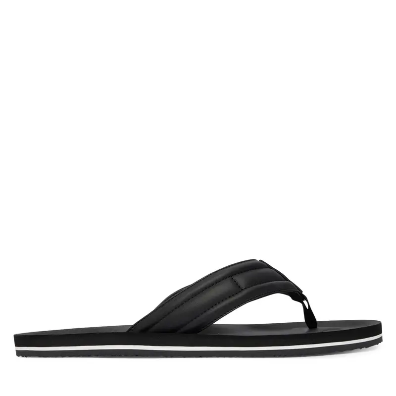Infradito Tommy Hilfiger Hilfiger Padded Beach Sandal FM0FM05801 Nero