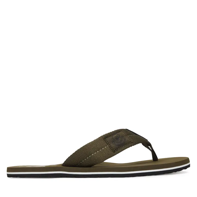 Infradito Tommy Hilfiger Patch Hilfiger Beach Sandal FM0FM05804 Verde