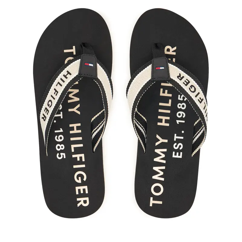 Infradito Tommy Hilfiger Sporty FM0FM05805 Nero