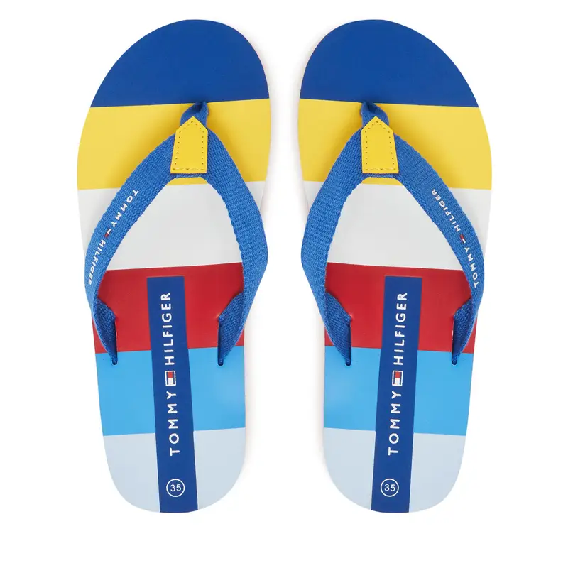 Infradito Tommy Hilfiger T3X8-33907-0058Y913 S Blu scuro