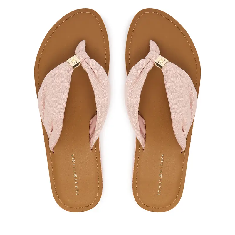 Infradito Tommy Hilfiger Th Ltr Footbed Summer Sandal FW0FW09194 Rosa