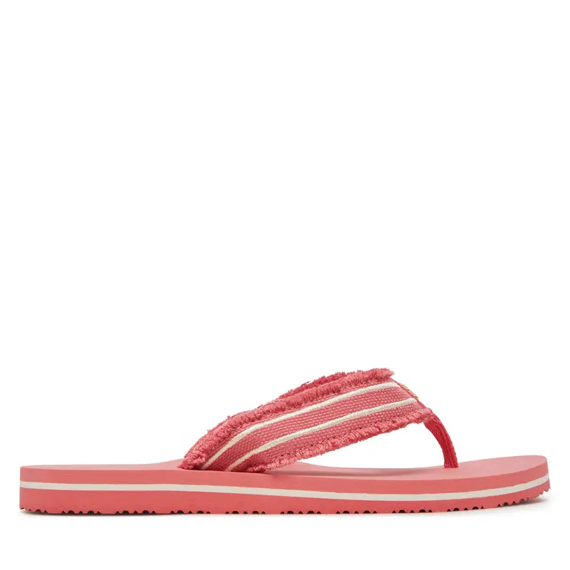 Infradito Tommy Hilfiger TH Webbing Beach Sandal FW0FW08739 Corallo