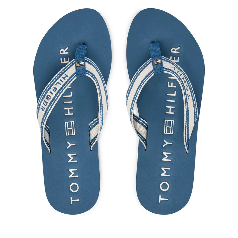 Infradito Tommy Hilfiger Th Webbing Summer Sandal FW0FW09193 Blu