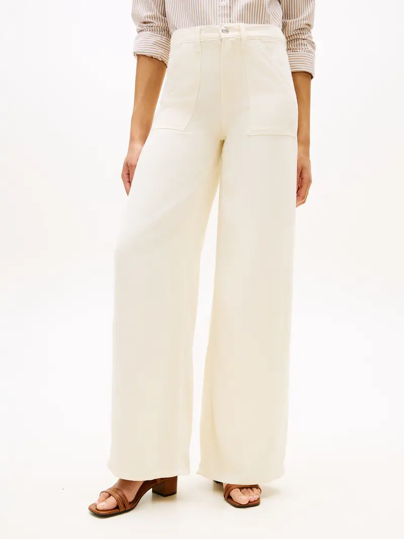 Jeans beige miniatura 2