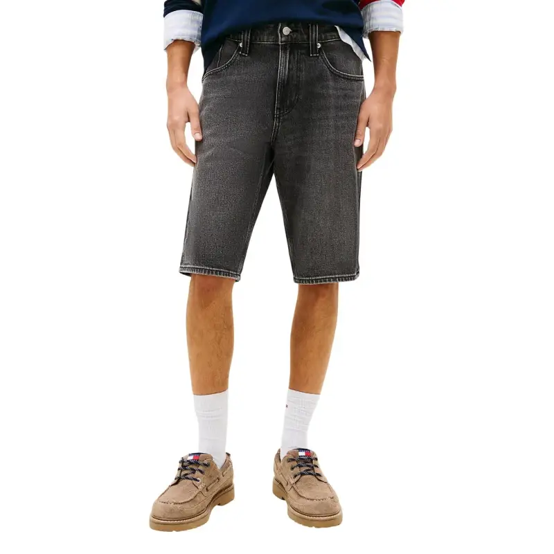 Tommy Hilfiger Jeans Bermuda Uomo - black / W28