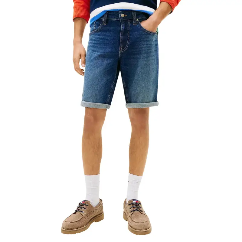 Tommy Hilfiger Jeans Bermuda Uomo - blue / W28