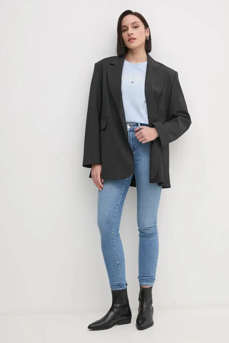 Tommy Hilfiger Jeans Donna Blu 3312155 miniatura 2