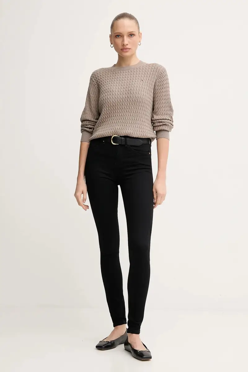 Tommy Hilfiger Jeans Donna Nero 3153165 miniatura 2