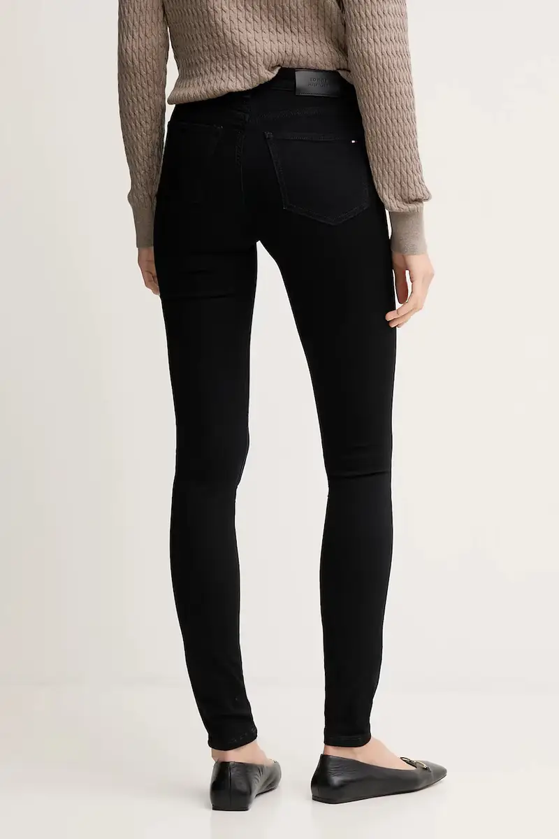 Tommy Hilfiger Jeans Donna Nero 3153165 miniatura 3