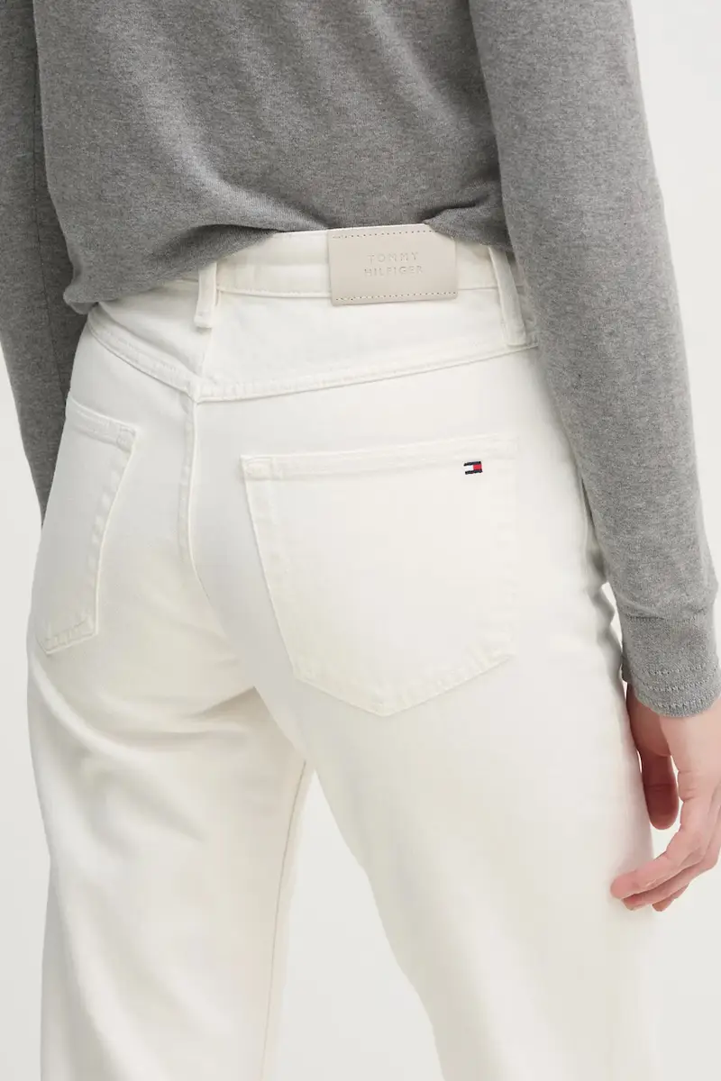 Tommy Hilfiger Jeans Donna Bianco 3406307 miniatura 4