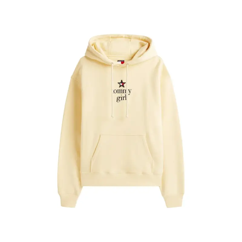 Tommy Hilfiger Jeans Felpa Donna - beige / XS