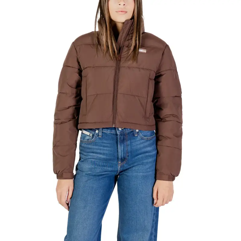 Tommy Hilfiger Jeans Giacca Donna - brown / XS