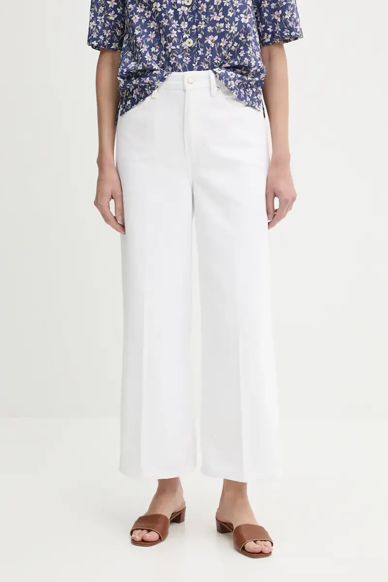 jeans in cotone colore bianco WW0WW44363