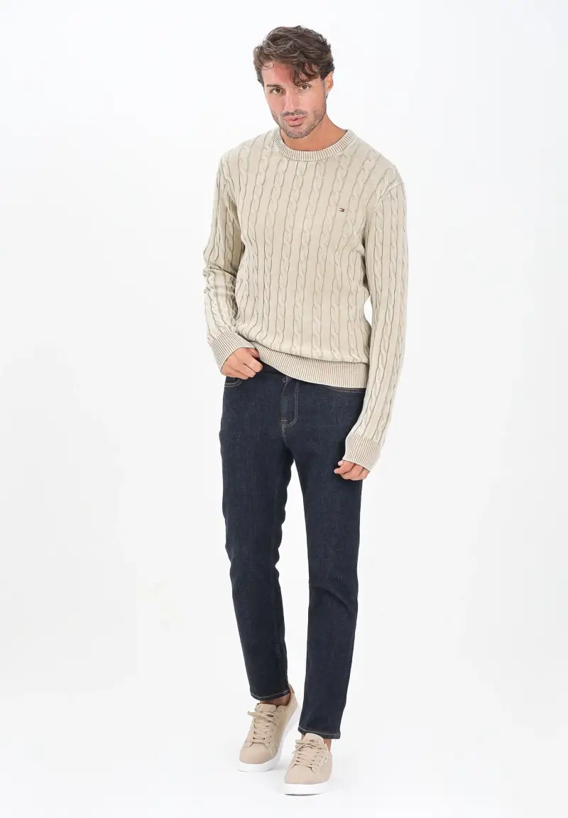 Tommy Hilfiger Jeans Uomo Marrone 2816823 miniatura 2