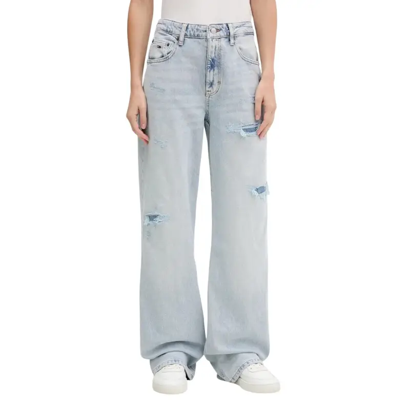 Jeans Donna Azzurro Effetto Strappato Tommy Hilfiger Jeans - light blue / W26_L32