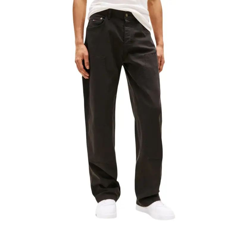 Pantaloni Uomo Neri Autunno/Inverno Tommy Hilfiger Jeans - black / W30_L32