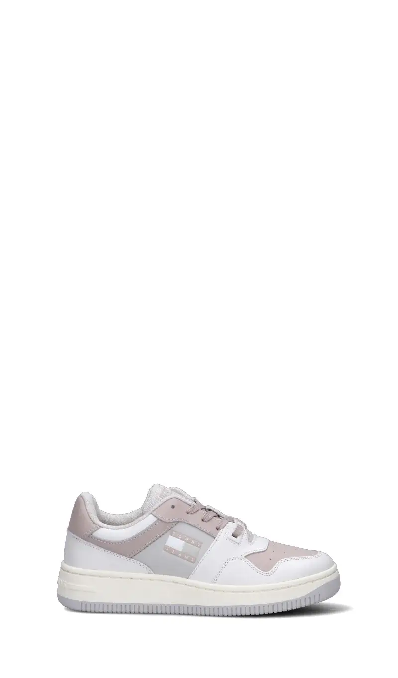 Sneaker donna bianca/beige in pelle Vario