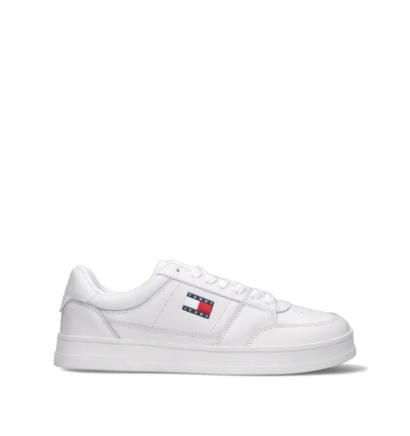 Sneaker uomo bianca in pelle Vario