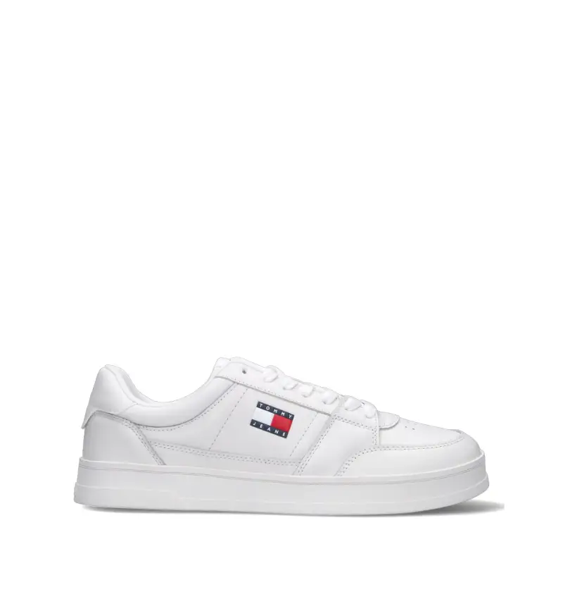 Sneaker uomo bianca in pelle Vario