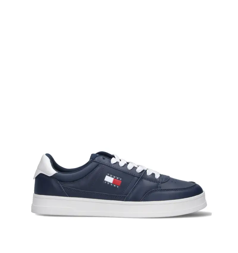 Sneaker uomo blu in pelle Vario