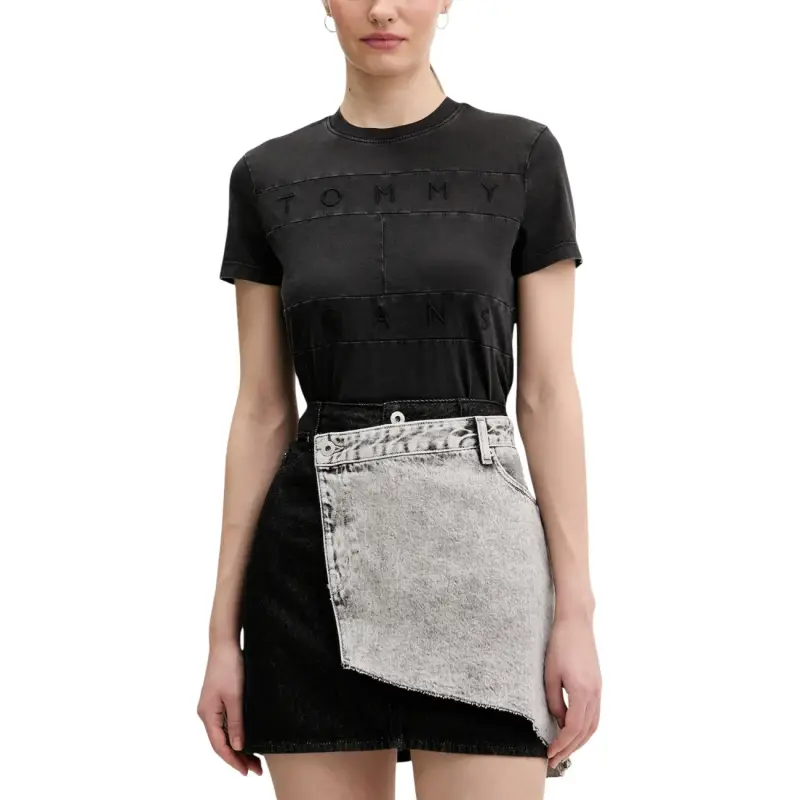 T-Shirt Donna DW0DW22539 - black / XS