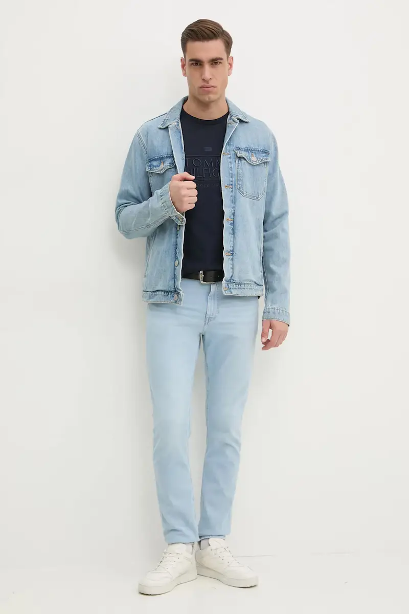 Tommy Hilfiger Jeans Uomo Blu 3312363 miniatura 2