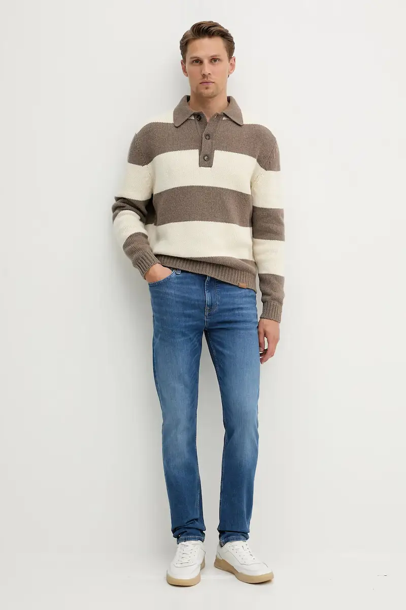 Tommy Hilfiger Jeans Uomo Blu 3132937 miniatura 2