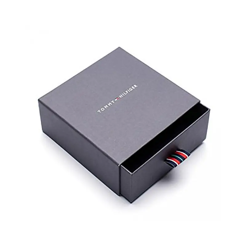 Tommy Hilfiger Jewelry Bracciale in Pelle Intrecciata da Uomo Colore Nero - 2700534 miniatura 2
