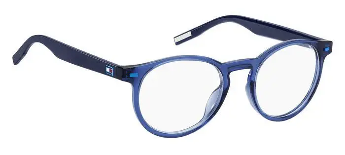 Junior TH 1926 PJP Montature da vista Bio Poliammide Blu Rotonda miniatura 2