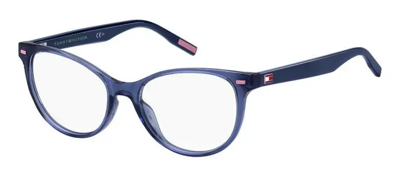 Tommy Hilfiger Junior TH 1928 JOO Montature da vista Plastica Blu  Cat Eye
