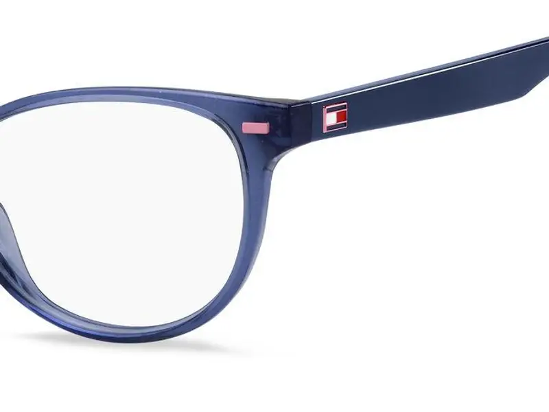 Tommy Hilfiger Junior TH 1928 JOO Montature da vista Plastica Blu Cat Eye miniatura 3