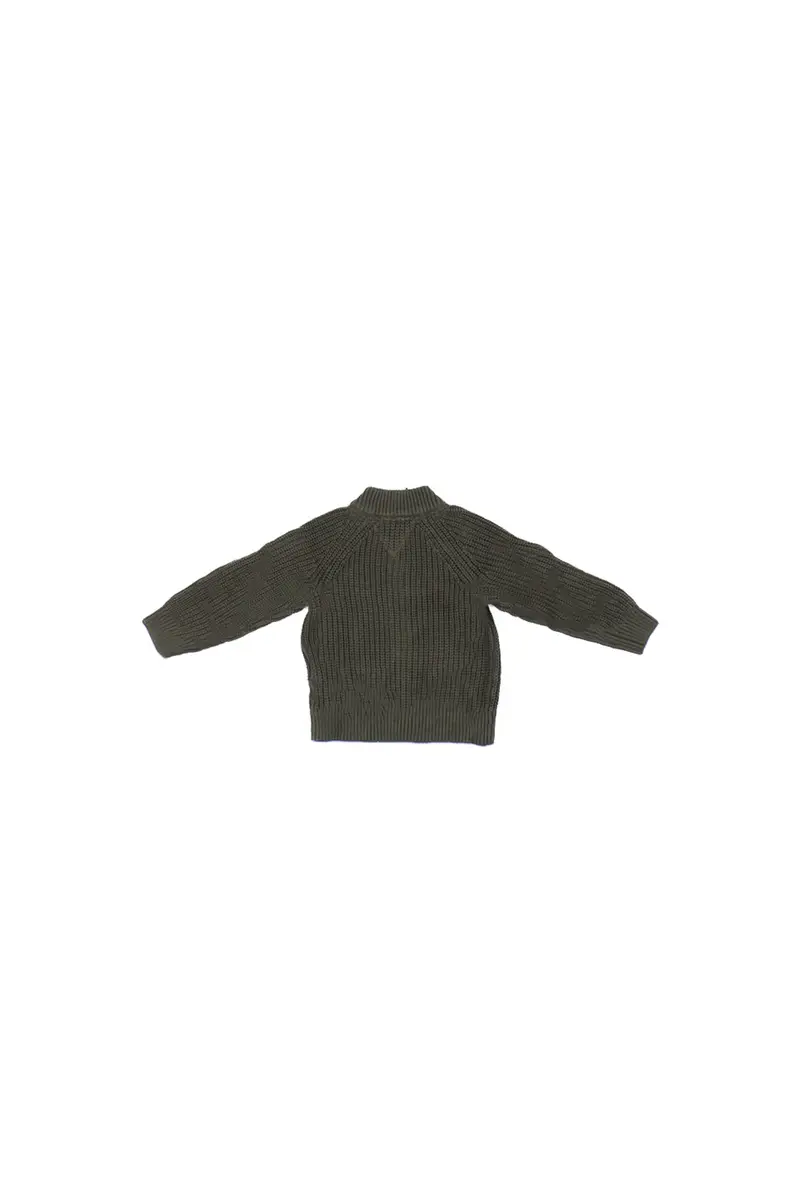 Tommy Hilfiger Cardigan Bambino Verde 3541804 miniatura 2