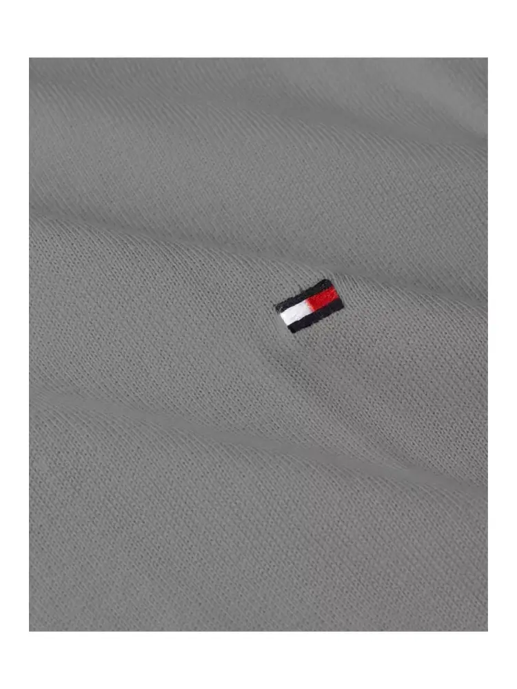 maglia girgia uomo in cotone mini logo ricamato sul petto miniatura 2